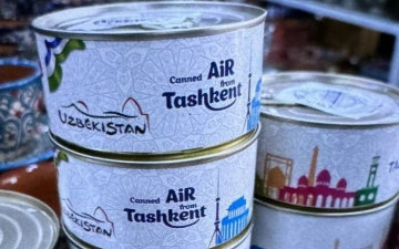 В магазинах появился ташкентский воздух в консервных банках