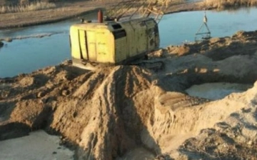 В Кашкадарье незаконно добывали песок из русла реки: ущерб составил почти 1 млрд сумов