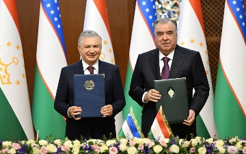 Какие документы подписали Узбекистан и Таджикистан 