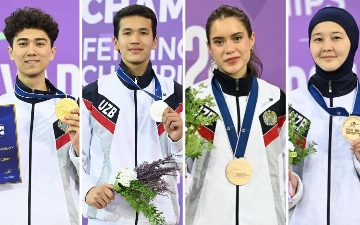 Узбекистан завершил молодежный ЧМ по фехтованию с четырьмя медалями