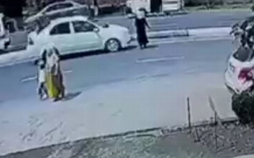 В Андижане водитель Nexia сбил женщину, переходившую дорогу в неположенном месте
