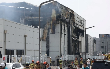 В Южной Корее произошел крупный пожар на заводе, погибли свыше 20 человек