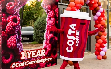 Глобальной сети Costa Coffee в Узбекистане исполнился 1 год