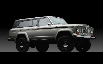 В сети презентовали уникальный рестомод на базе Jeep Cherokee 1975 года