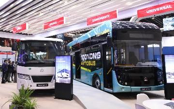 SamAuto представил прототип новейшего низкопольного автобуса на выставке Komtrans Tashkent 2024