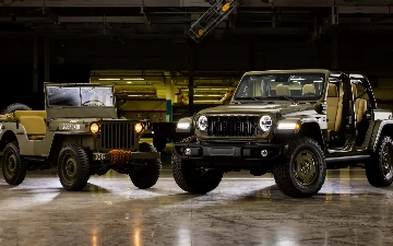 Jeep презентовал спецверсию Wrangler 4xe Willys ’41