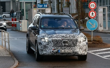 Новый роскошный Mercedes-Maybach GLS впервые засняли вживую