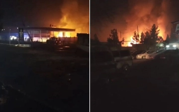 Pastdargʻom tumanida bir kunda ikkita yongʻin sodir boʻldi