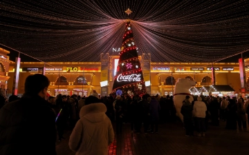 Coca-Cola создает новогоднее волшебство: культовый караван посетил 10 городов Узбекистана