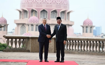 Malayziyada Shavkat Mirziyoyevni rasmiy kutib olish marosimi boʻlib oʻtdi (foto)