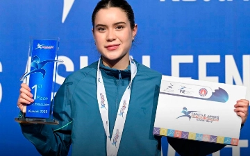 Узбекская фехтовальщица Фернанда Эррера стала чемпионкой Азии