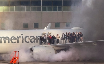 В США загорелся самолет American Airlines: на борту находились свыше 170 пассажиров