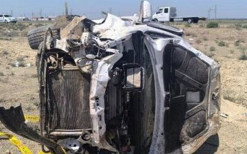 В Навои двое лидеров молодежи погибли в аварии