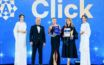Click признан «Брендом года» и «Прорывом года» на премии Brand Awards International 2024