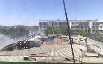 Sergelidagi do‘konlardan birida yong‘in sodir bo‘ldi