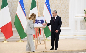 Одну из улиц Самарканда назвали в честь Рима