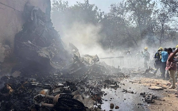 ANI: Один пассажир разбившегося в Индии самолета выжил