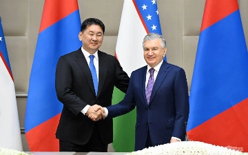 Shavkat Mirziyoyev davlat tashrifi bilan Mo‘g‘ulistonga boradi