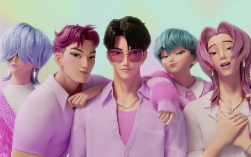 Анимационная K-pop-группа Saja Boys обошла BTS в Billboard
