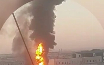 Urganchda zapravkadagi yong‘inda 3 tonna benzin yonib ketdi