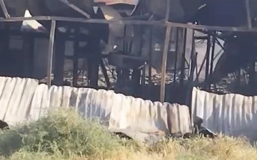 "Uch qahramon" bozorida yong‘in sodir bo‘ldi