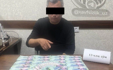 Toshkent viloyatida MIB xodimi 6 yilga qamaldi