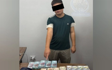 В Коканде задержали парня, намеревавшегося сбыть фальшивые $120 тысяч