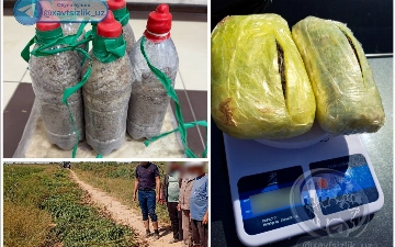 Toshkent va Qashqadaryo viloyatlarida narkotik moddalar savdosi bilan shug‘ullangan shaxslar ushlandi