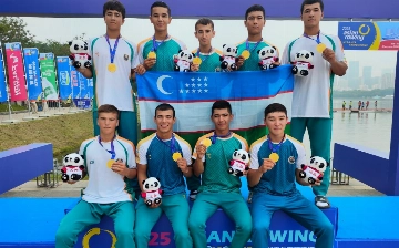 Узбекские гребцы завоевали 12 медалей на молодежном ЧА