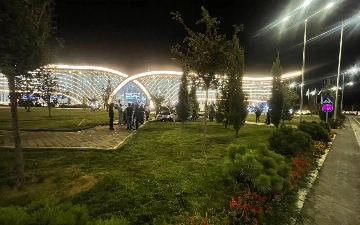 Samarqanddagi aeroport hududida Cobalt va skuter to‘qnashdi