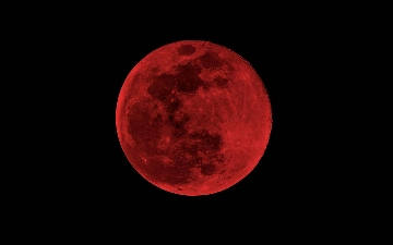 В небе над Узбекистаном можно будет увидеть «Кровавую Луну»