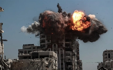 Армия Израиля начала наступление на город Газа