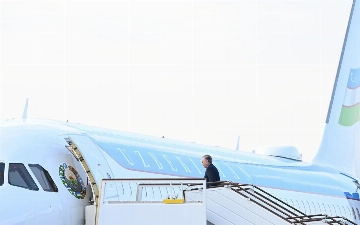 Шавкат Мирзиёев отбыл в Наманганскую область