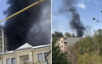 В строящемся жилом комплексе Regnum Plaza от Murad Buildings произошло возгорание