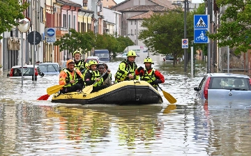 Из-за сильных штормов север Италии оказался под водой
