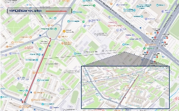 Toshkentdagi ko‘chalardan biri vaqtincha yopiladi