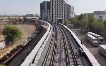 Изменена дата возобновления  работы надземной линии метро Ташкента