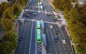 Shota Rustaveli ko‘chasidagi uchta avtobus yo‘nalishi harakati qayta tiklandi