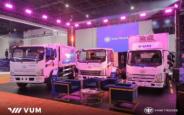 Van Universal Motors представил обновлённую серию FAW Tiger на выставке KOMTRANS Tashkent 2025
