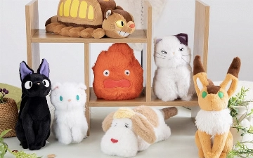 В магазине Ghibli вышла коллекция плюшевых героев культовых аниме