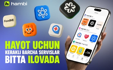 hambi superapp xizmatlar ekotizimini kengaytirmoqda