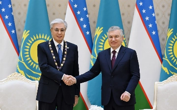 Шавкат Мирзиёев наградил Касым-Жомарта Токаева орденом «Олий Даражали Дустлик»