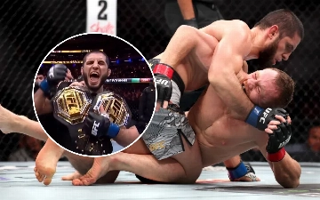 UFC: Махачев победил Маддалену и стал чемпионом в полусреднем весе
