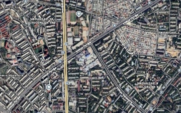 Одну из улиц Ташкента частично перекроют до декабря