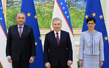 Шавкат Мирзиёев принял делегацию Евросоюза