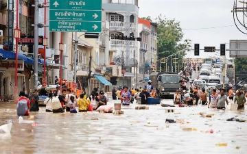 Число жертв наводнений в Юго-Восточной Азии превысило 1,4 тысячи