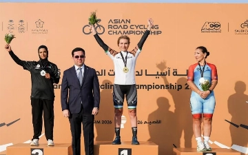 Узбекские велоспортсменки завоевали еще несколько медалей на ЧА