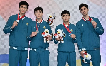 Узбекские саблисты завоевали серебряную медаль на молодежном ЧА