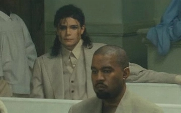 В клипе Канье Уэста заметили двойника Майкла Джексона