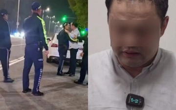 В Ташкенте завели уголовное дело против пьяного водителя, устроившего ДТП и ударившего правоохранителя